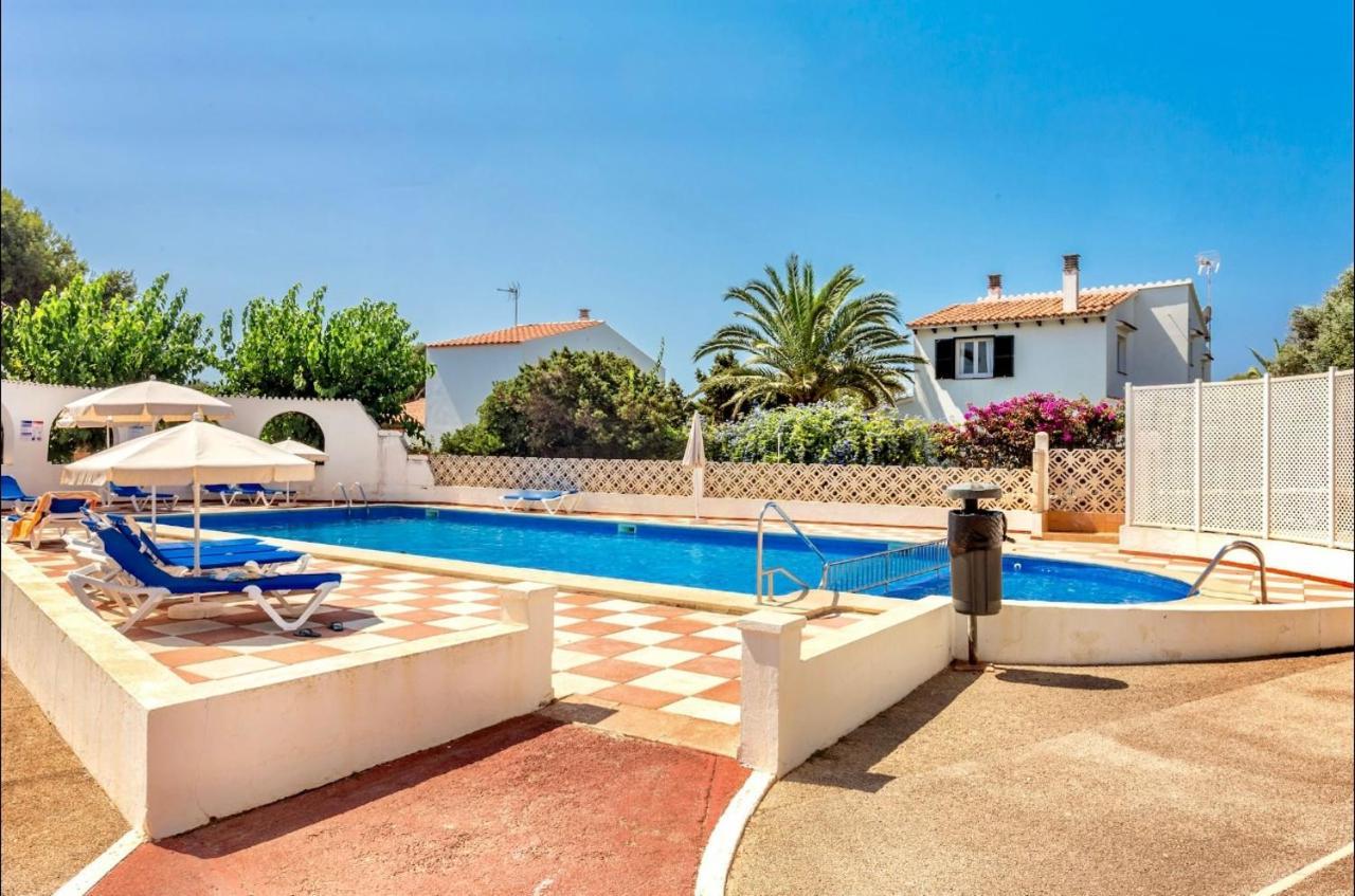 Bonito Apartamento Con Terraza, Jardin Y Piscina Cala'N Bosch  Exterior foto